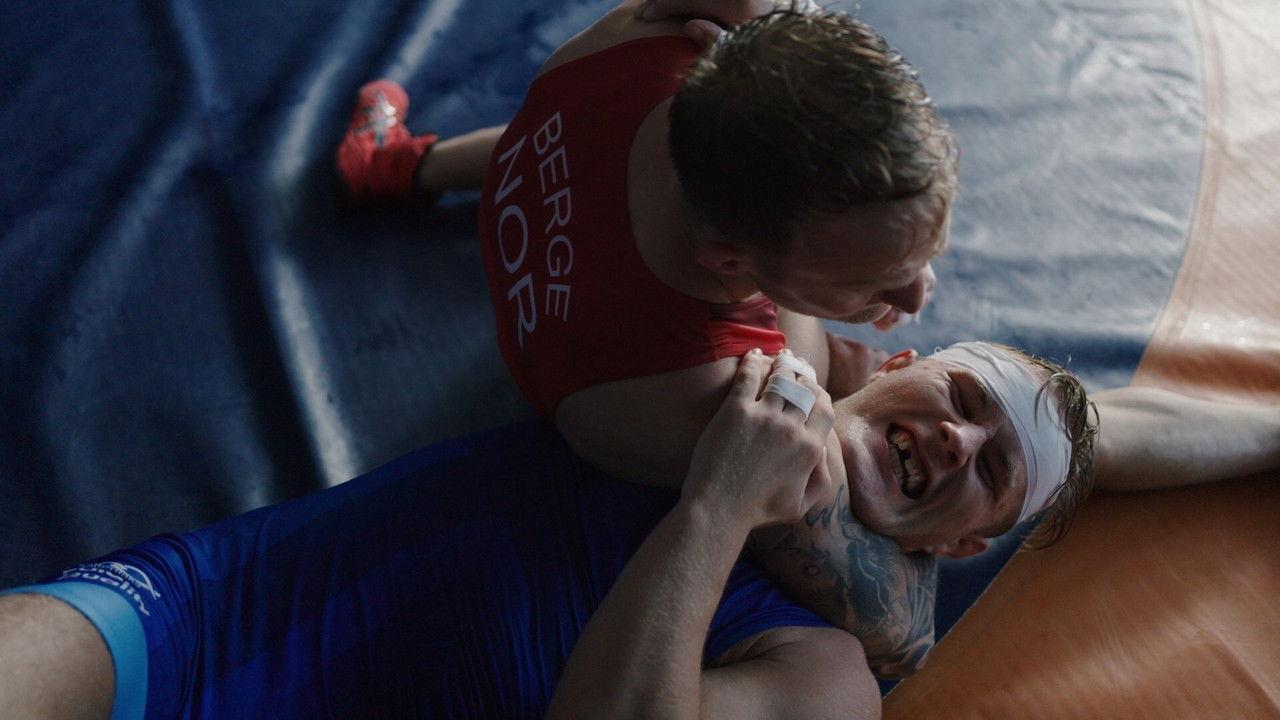 Hodet i klemme backdrop