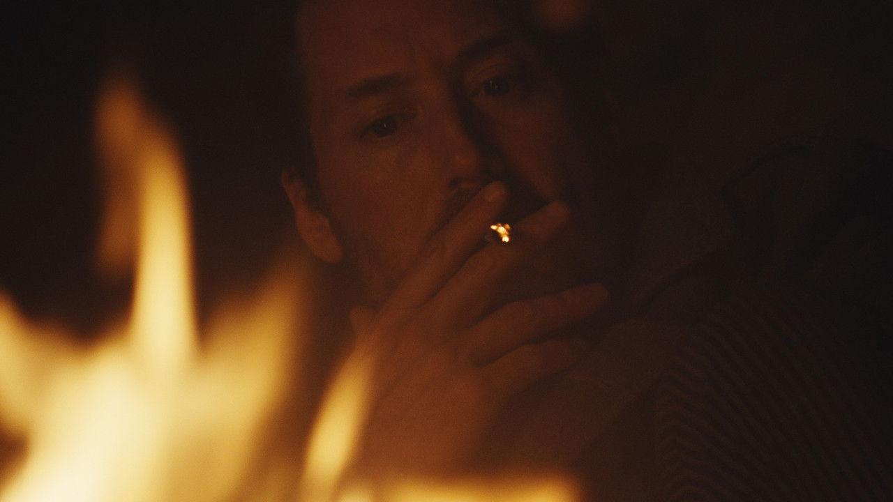 The Man Who Would Not Shake Hands backdrop