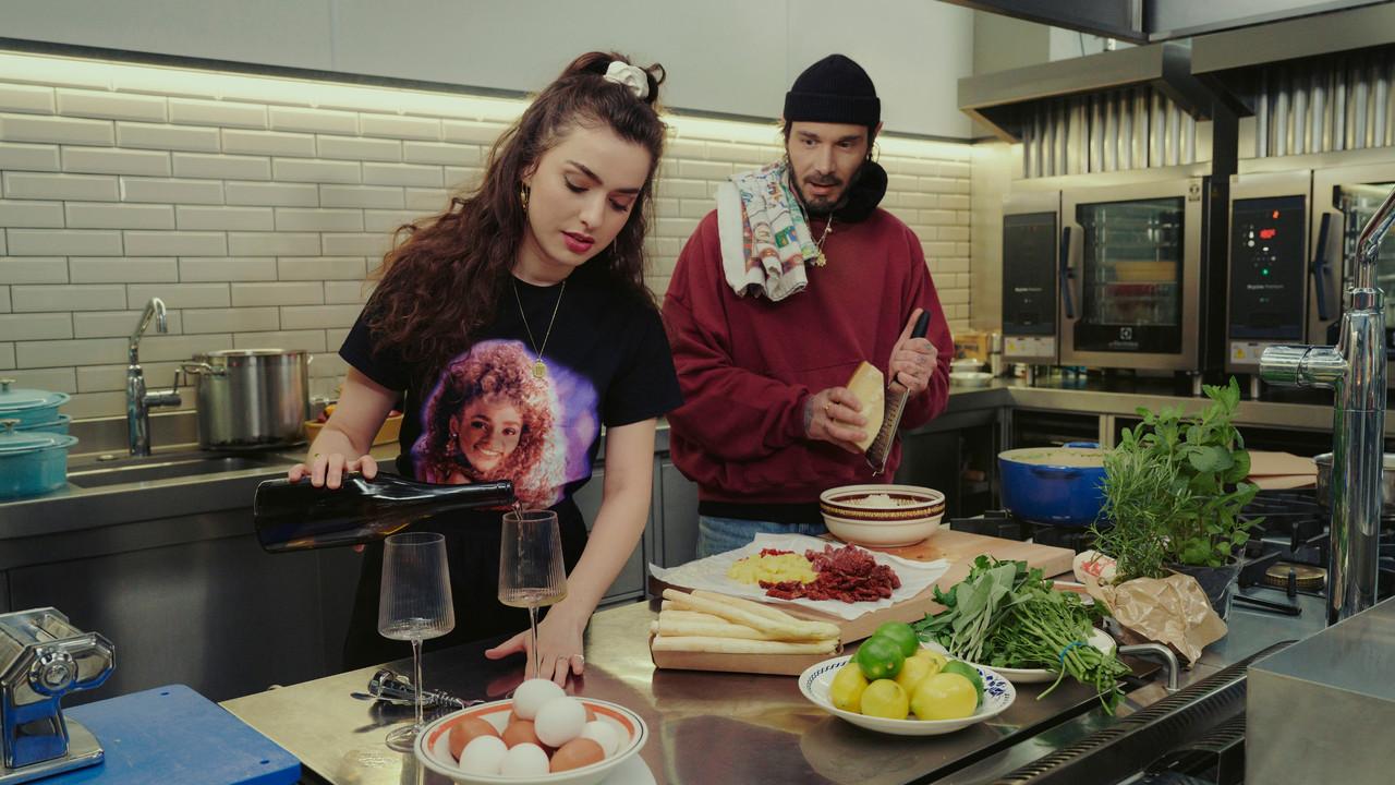 Olga Kookt Niet backdrop