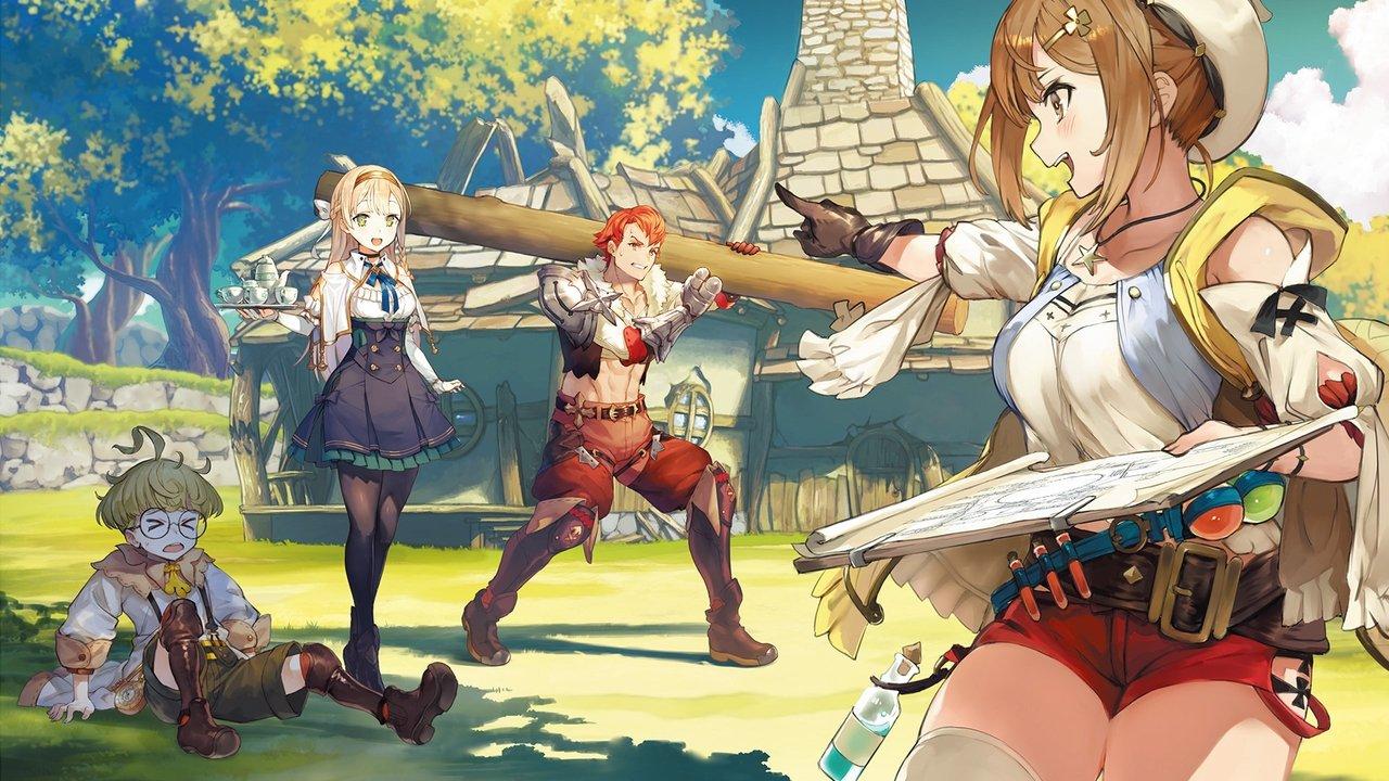 Atelier Ryza: Ever Darkness & the Secret Hideout the Animation backdrop