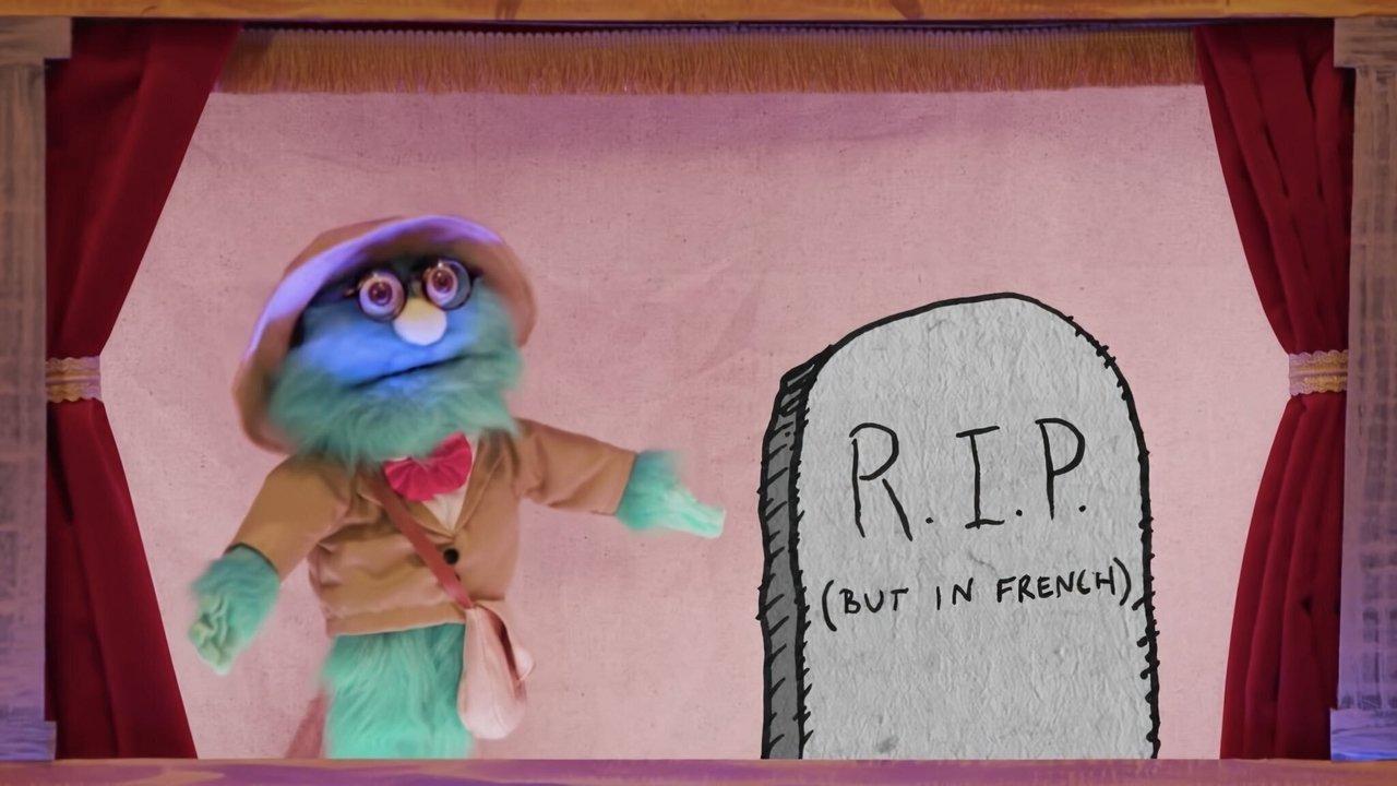 Puppet History backdrop