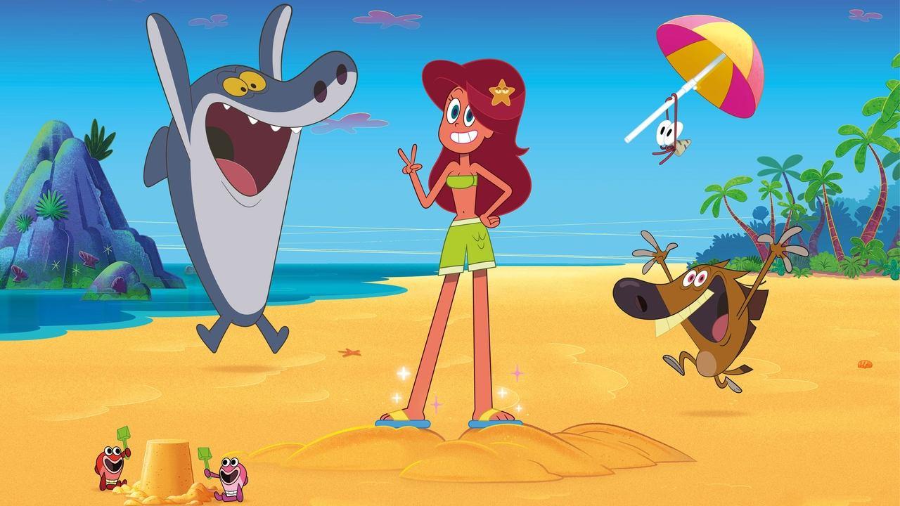 Zig and Sharko backdrop