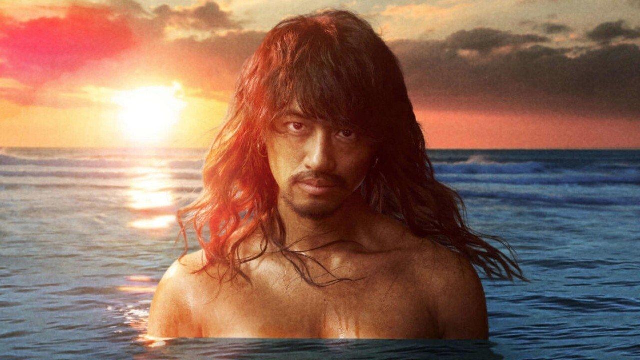 Man Drifting Ashore backdrop