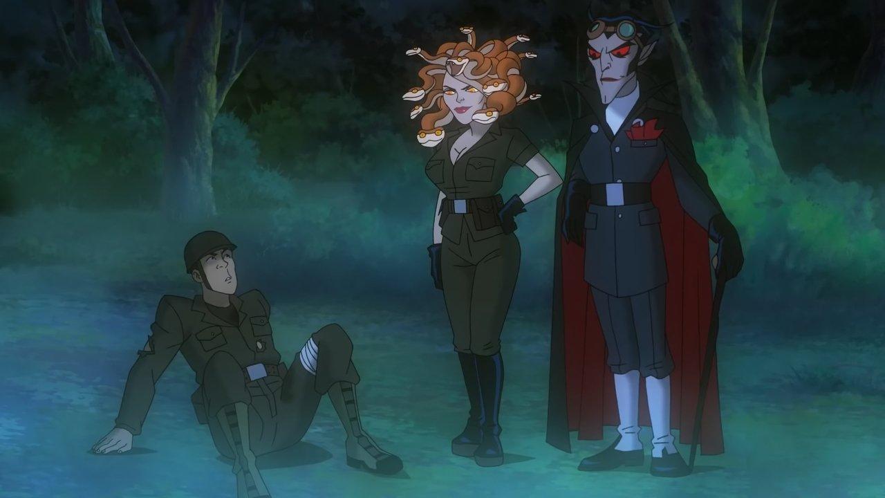 The Creature Commandos backdrop