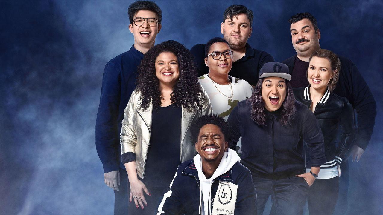 The Comedy Lineup backdrop