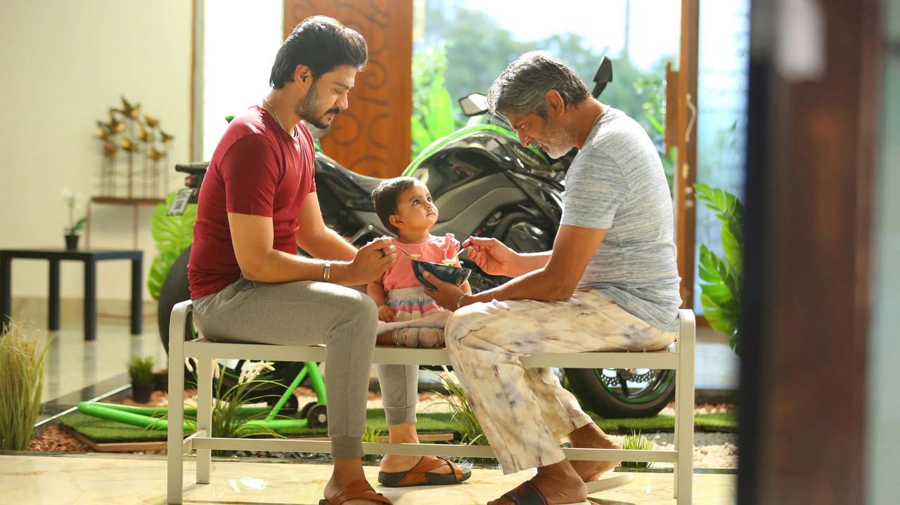 FCUK: Father Chitti Umaa Kaarthik backdrop