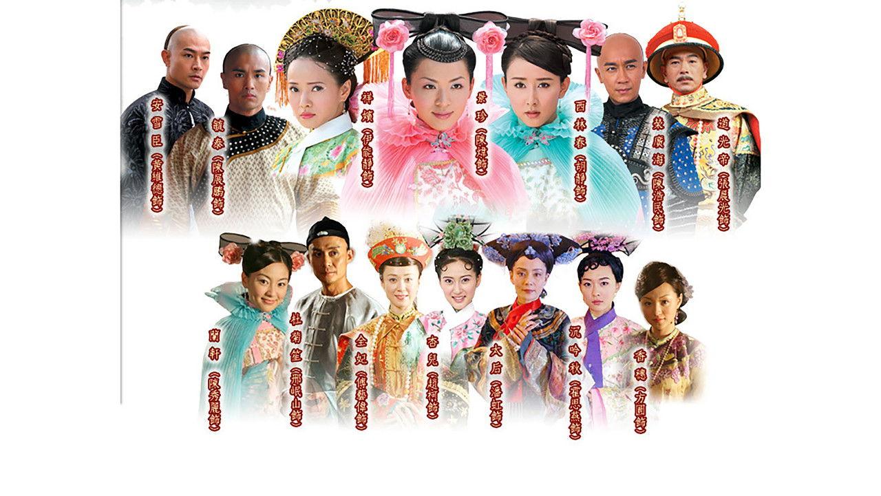Concubines of the Qing Emperor backdrop
