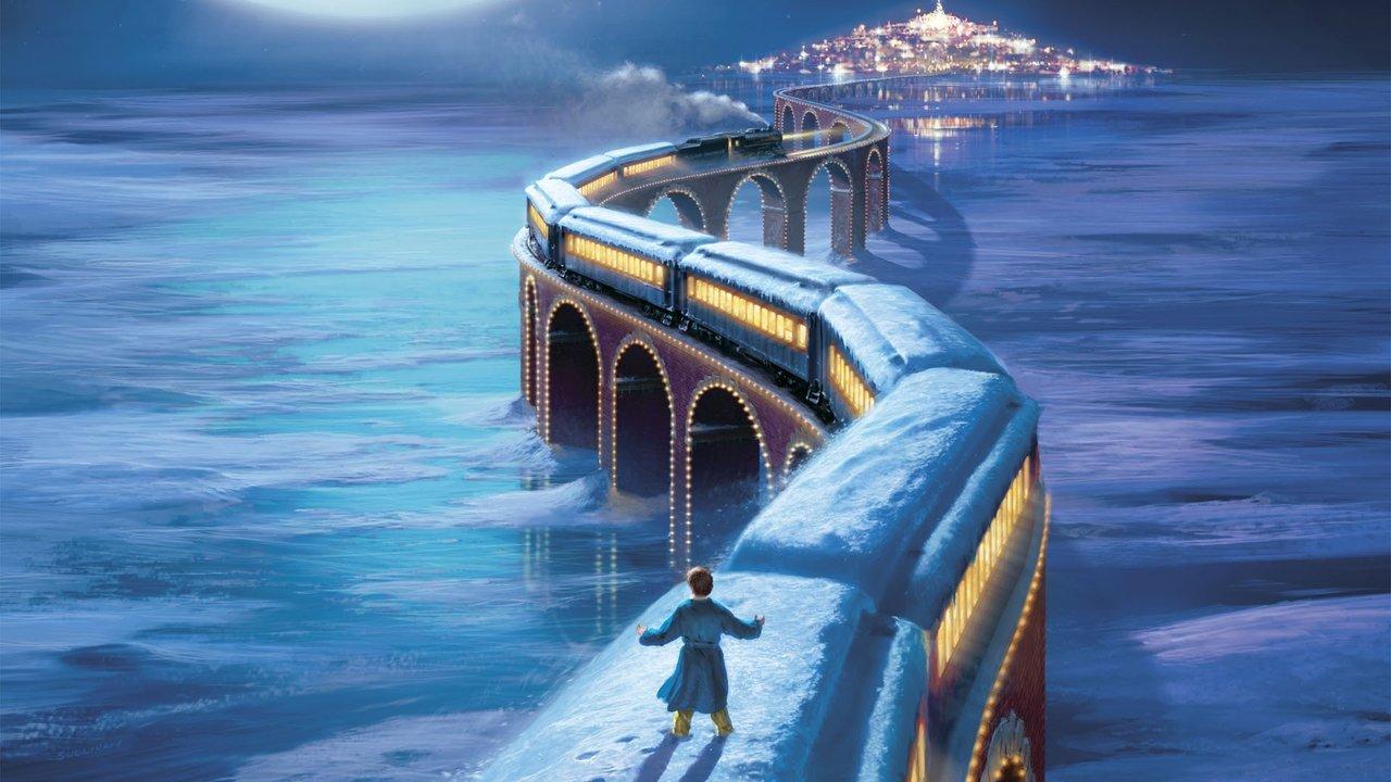 The Polar Express backdrop