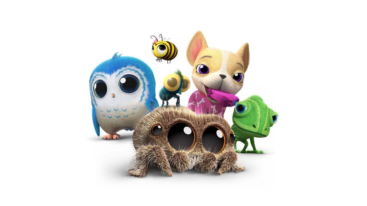 Lucas the Spider backdrop