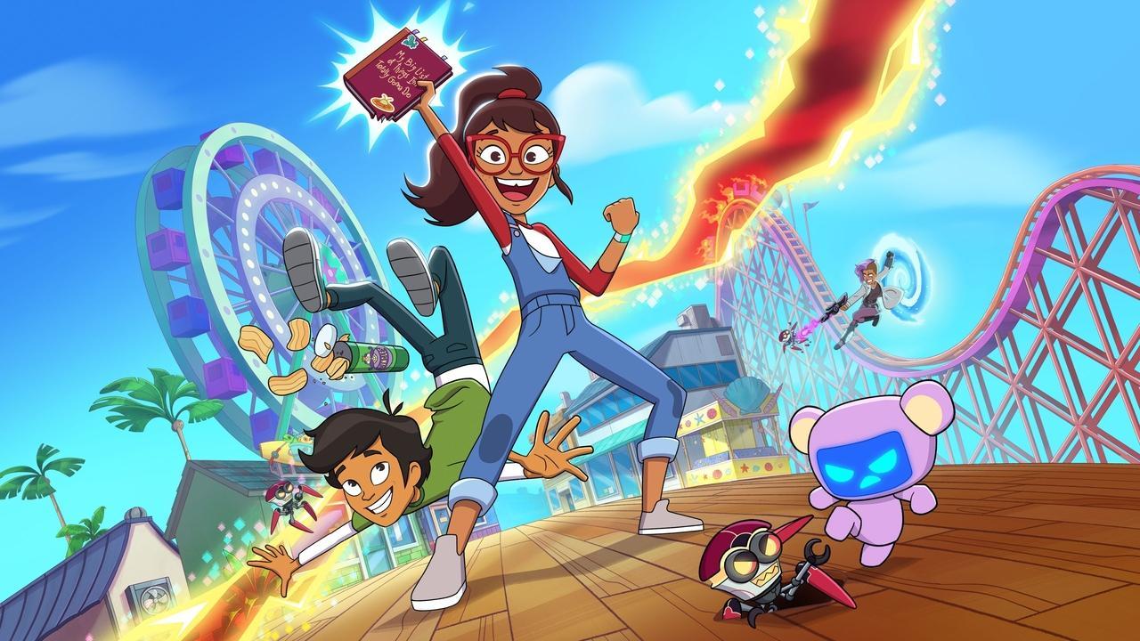 Hailey's On It! backdrop