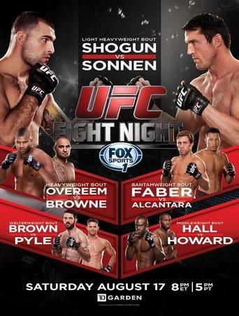 UFC Fight Night 26: Shogun vs. Sonnen film afişi