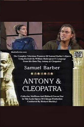 Antony & Cleopatra - Lyric Opera of Chicago film afişi