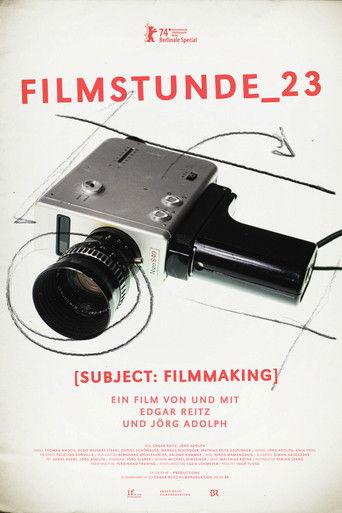 Subject: Filmmaking film afişi