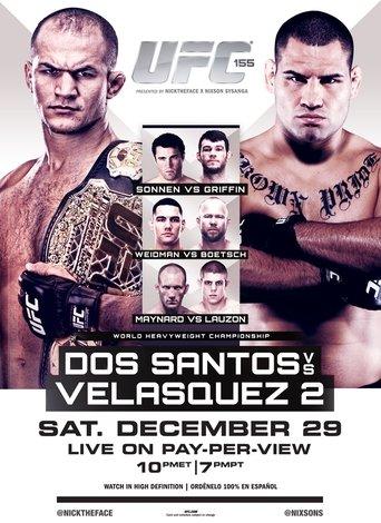 UFC 155: Dos Santos vs. Velasquez 2 film afişi