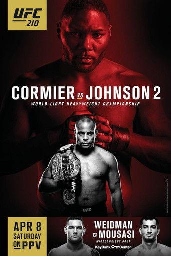 UFC 210: Cormier vs. Johnson 2 film afişi