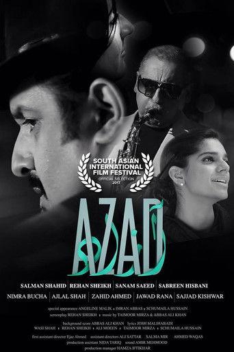 Azad film afişi