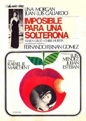 Imposible para una solterona film afişi