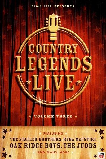 Time-Life: Country Legends Live, Vol. 3 film afişi