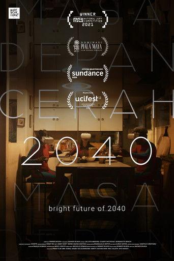 The Bright Future of 2040 film afişi