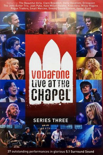 Vodafone Live at the Chapel Series 3 film afişi