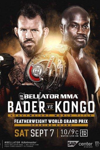 Bellator 226: Bader vs. Kongo film afişi