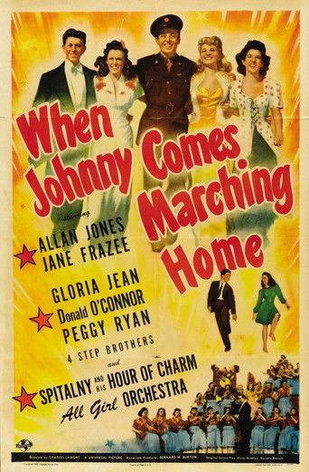 When Johnny Comes Marching Home film afişi