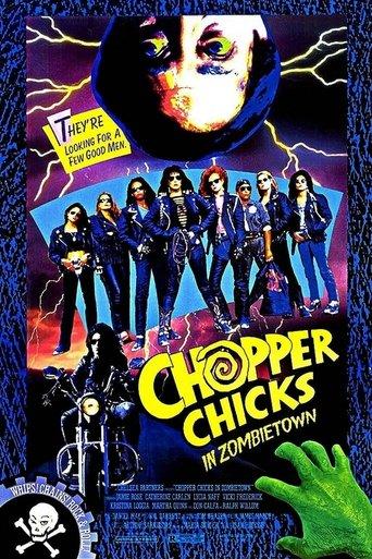 Chopper Chicks in Zombietown film afişi