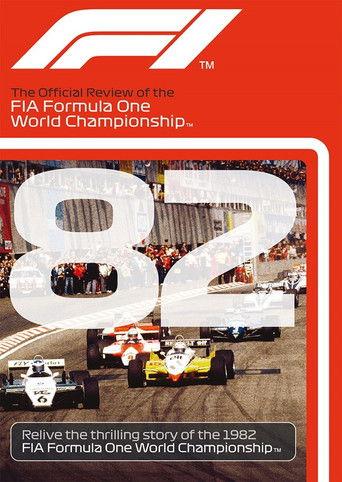 1982 FIA Formula One World Championship Season Review film afişi