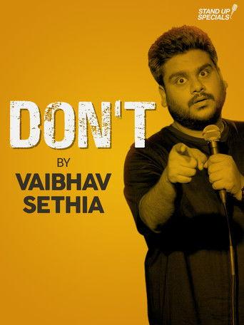 Vaibhav Sethia: Don't film afişi