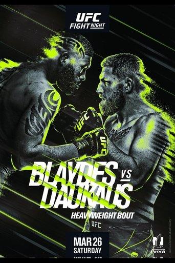 UFC on ESPN 33: Blaydes vs. Daukaus film afişi