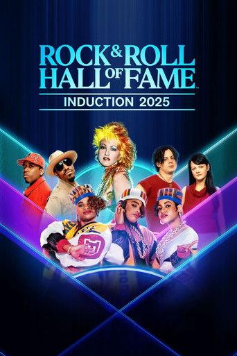 2025 Rock & Roll Hall of Fame Induction Ceremony film afişi