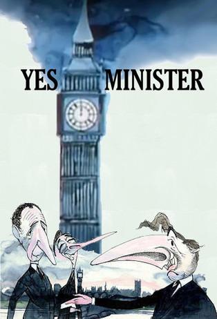 Yes Minister dizi afişi