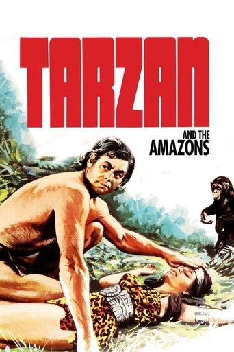 Tarzan and the Amazons film afişi