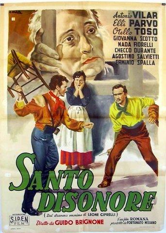 Santo disonore film afişi