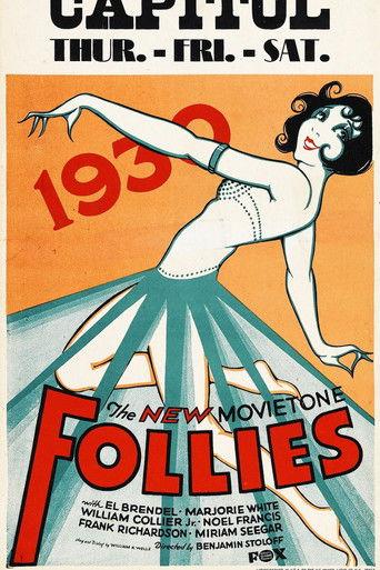 New Movietone Follies of 1930 film afişi