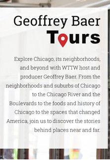 Chicago Tours with Geoffrey Baer dizi afişi