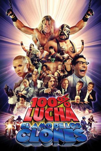 100% lucha, el amo de los clones film afişi