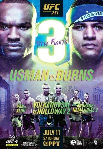 UFC 251: Usman vs. Masvidal film afişi