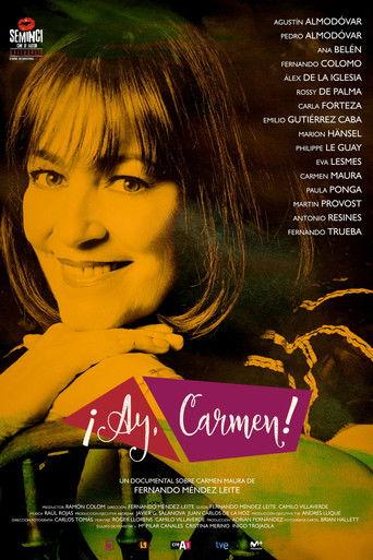 ¡Ay, Carmen! film afişi