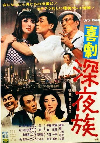 喜劇 深夜族 film afişi