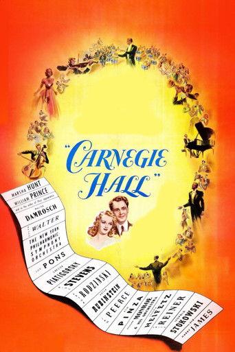 Carnegie Hall film afişi