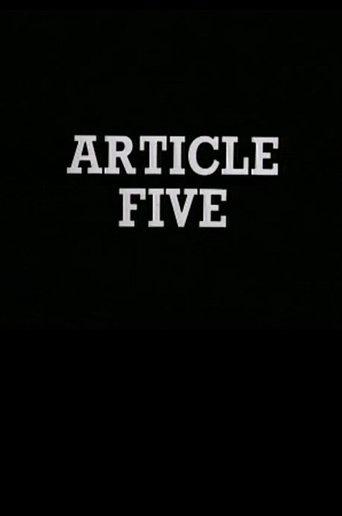 Article Five film afişi