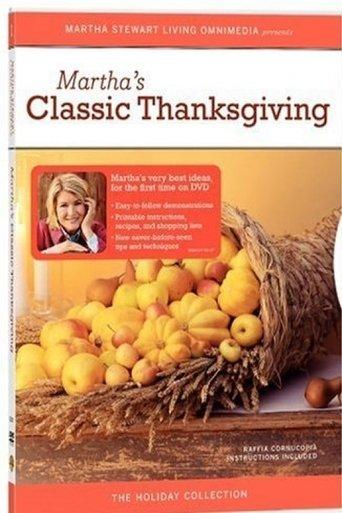 Martha Stewart Holidays: Classic Thanksgiving film afişi