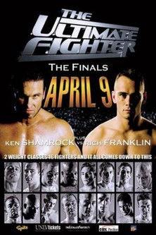 The Ultimate Fighter 1 Finale film afişi