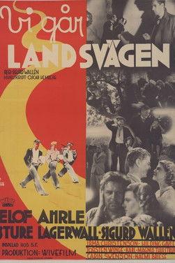 Vi går landsvägen film afişi
