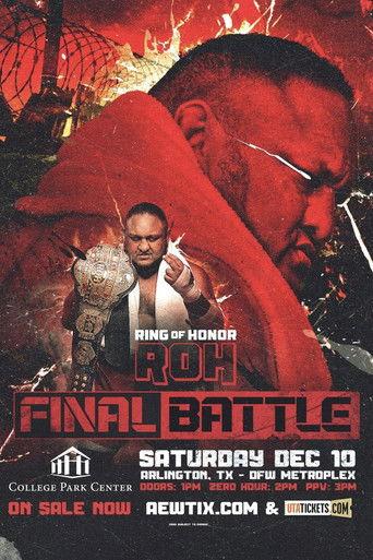 ROH Final Battle 2022 film afişi
