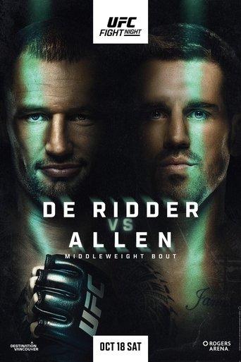 UFC Fight Night 262: de Ridder vs. Allen film afişi