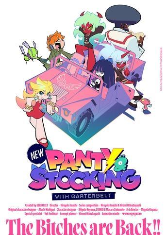 New PANTY & STOCKING with GARTERBELT dizi afişi