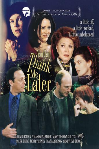 You Can Thank Me Later film afişi