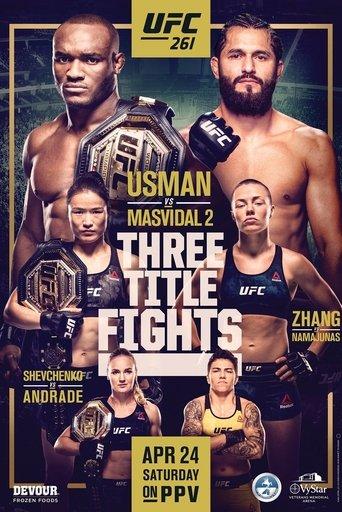 UFC 261: Usman vs. Masvidal 2 film afişi